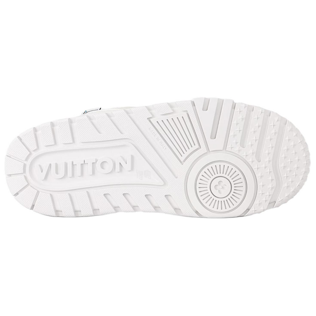 LOUIS VUITTON Trainer Ski Men's White Low-Top Sneakers